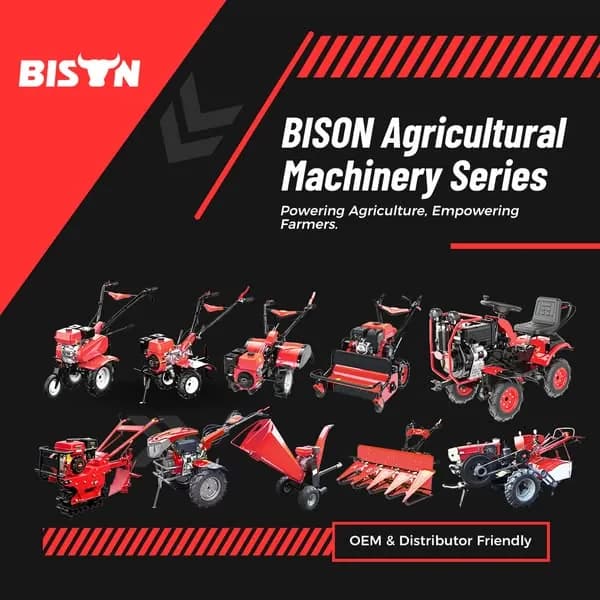 Bison Machinery ad creative